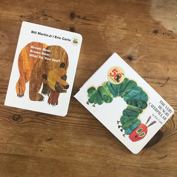 Eric Carle Board Book Bear Hungry Caterpillar Kid - Picture 9 of 9